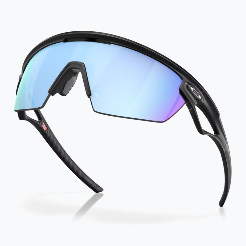 Сонцезахисні окуляри Oakley Sphaera матово-чорні/призма з глибокою водною поляризацією 4