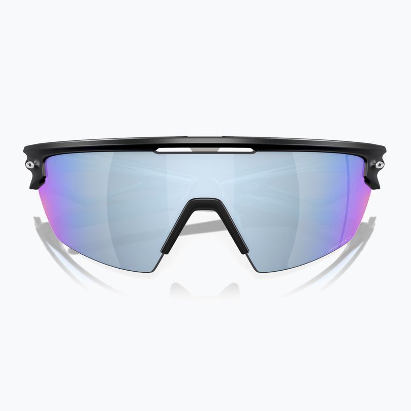 Сонцезахисні окуляри Oakley Sphaera матово-чорні/призма з глибокою водною поляризацією 5