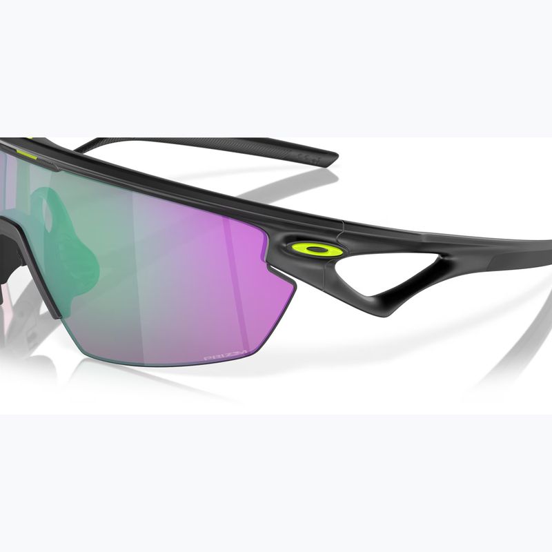 Сонцезахисні окуляри Oakley Sphaera матово-чорні чорнильні/призмові дорожні нефритові 6