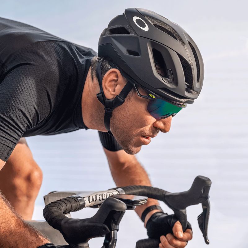Сонцезахисні окуляри Oakley Sphaera матово-чорні чорнильні/призмові дорожні нефритові 8