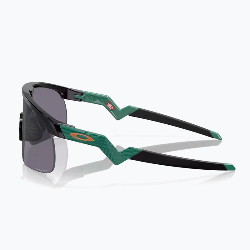 Дитячі сонцезахисні окуляри Oakley Resistor чорний/призмовий сірий 3