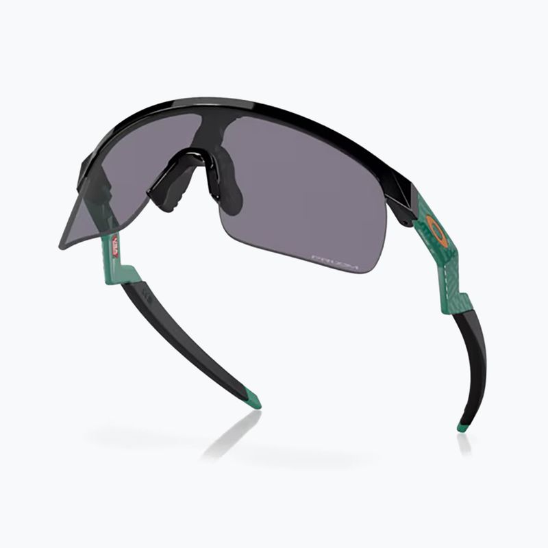 Дитячі сонцезахисні окуляри Oakley Resistor чорний/призмовий сірий 4