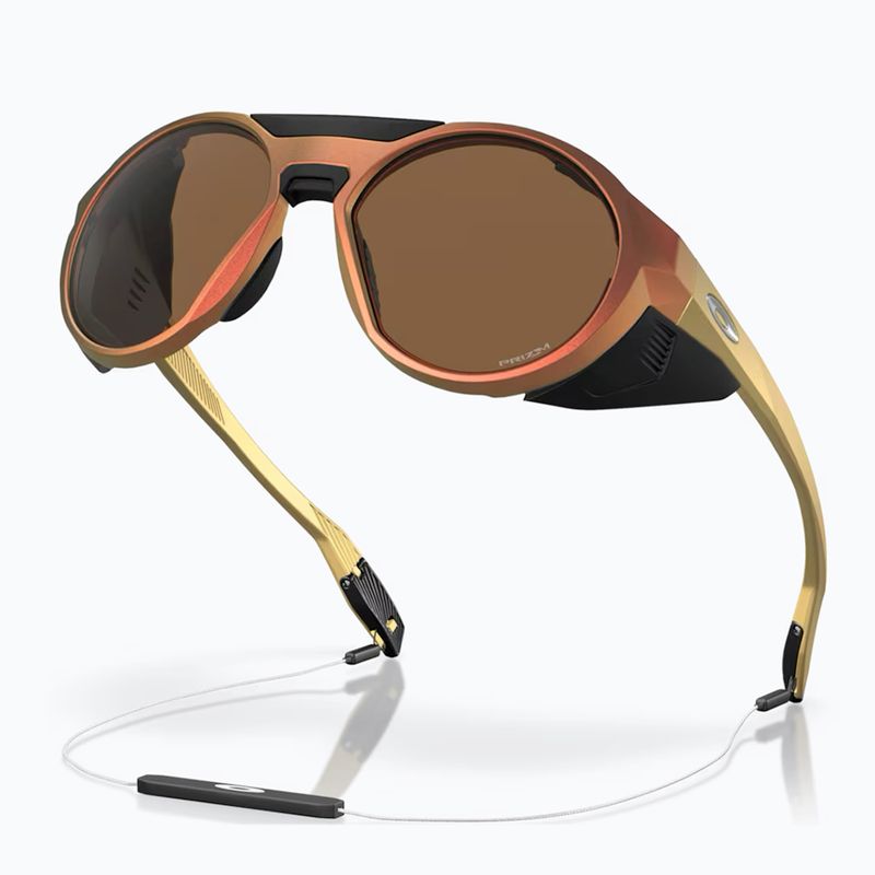 Окуляри сонцезахисні Oakley Clifden matte red gold colorshift/prizm bronze 4
