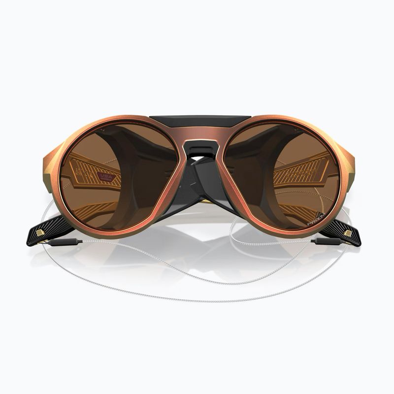 Окуляри сонцезахисні Oakley Clifden matte red gold colorshift/prizm bronze 5