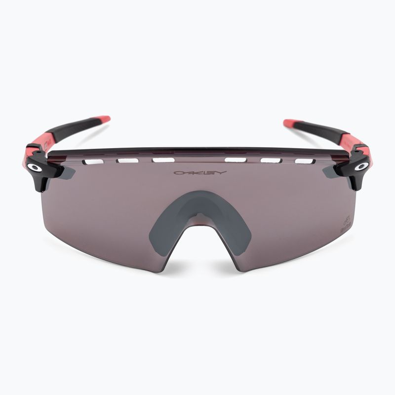 Окуляри Oakley Encoder Strike Giro D'Italia giro рожеві смужки / Prizm road чорні сонцезахисні окуляри 3