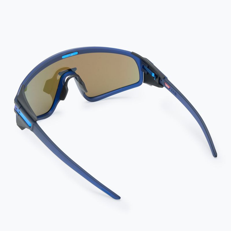 Окуляри сонцезахисні Oakley Latch Panel matte trans navy/prizm sapphire 2
