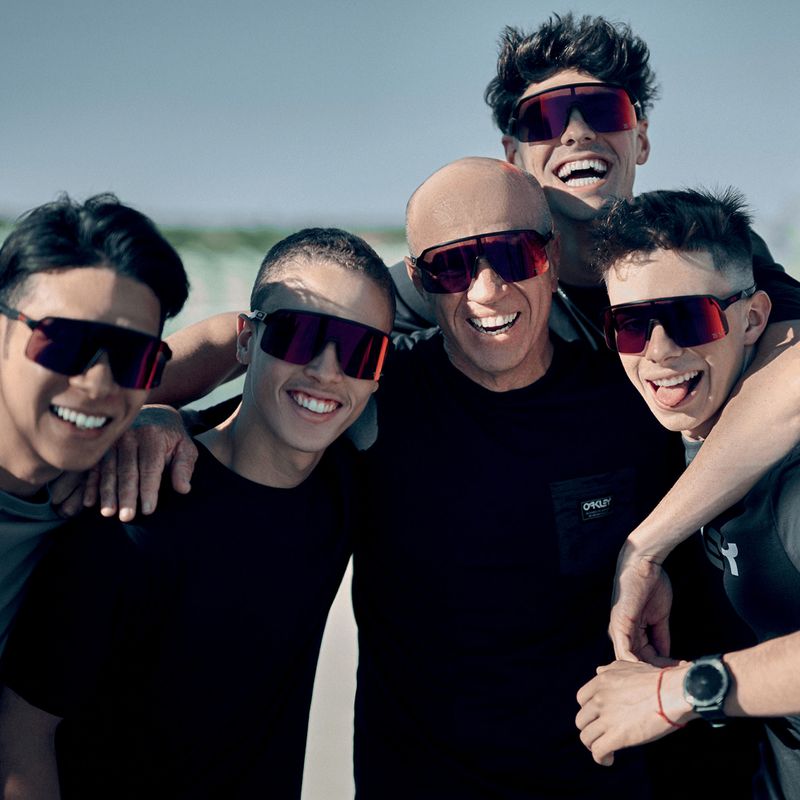 Дорожні сонцезахисні окуляри Oakley Sutro Lite матові чорні/призма 9