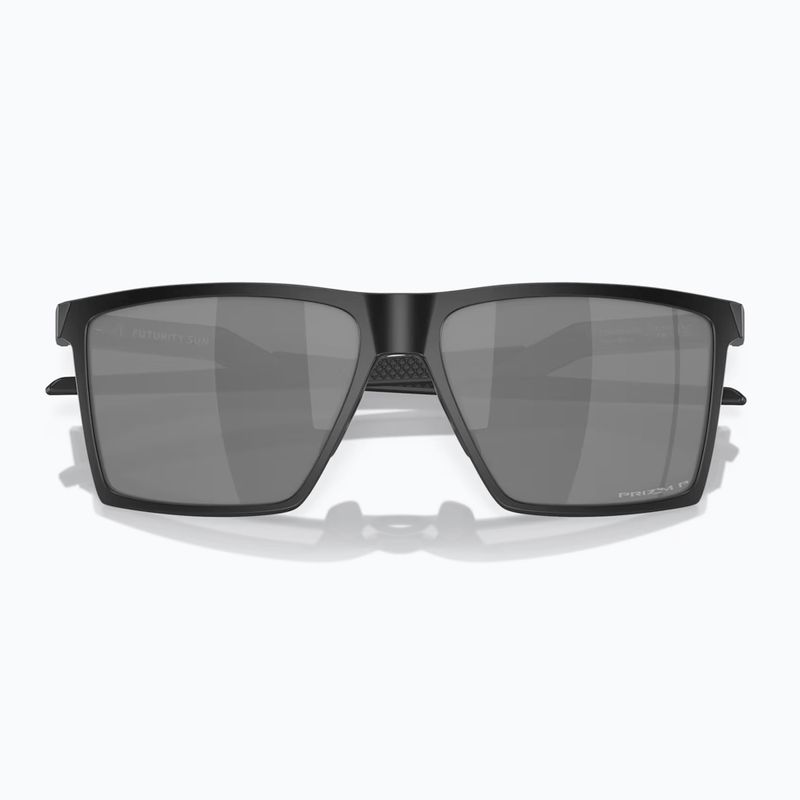Окуляри сонцезахисні Oakley Futurity satin black/prizm black polarized 9