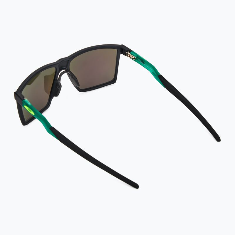 Окуляри сонцезахисні Oakley Futurity satin black/prizm jade 2