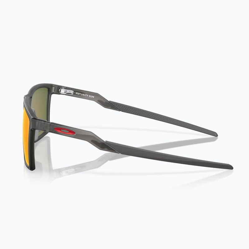 Окуляри сонцезахисні Oakley Futurity satin grey smoke/prizm ruby polarized 3