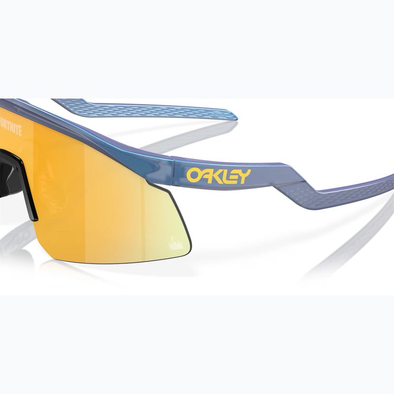 Окуляри сонцезахисні Oakley Hydra Fortnite matte cyan blue/clear shift prizm 24k 7