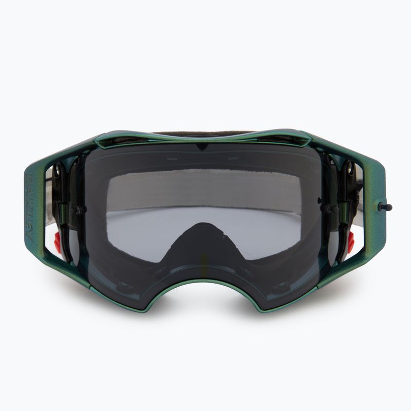Окуляри велосипедні Oakley Airbrake MTB black green colorshift/light grey 2