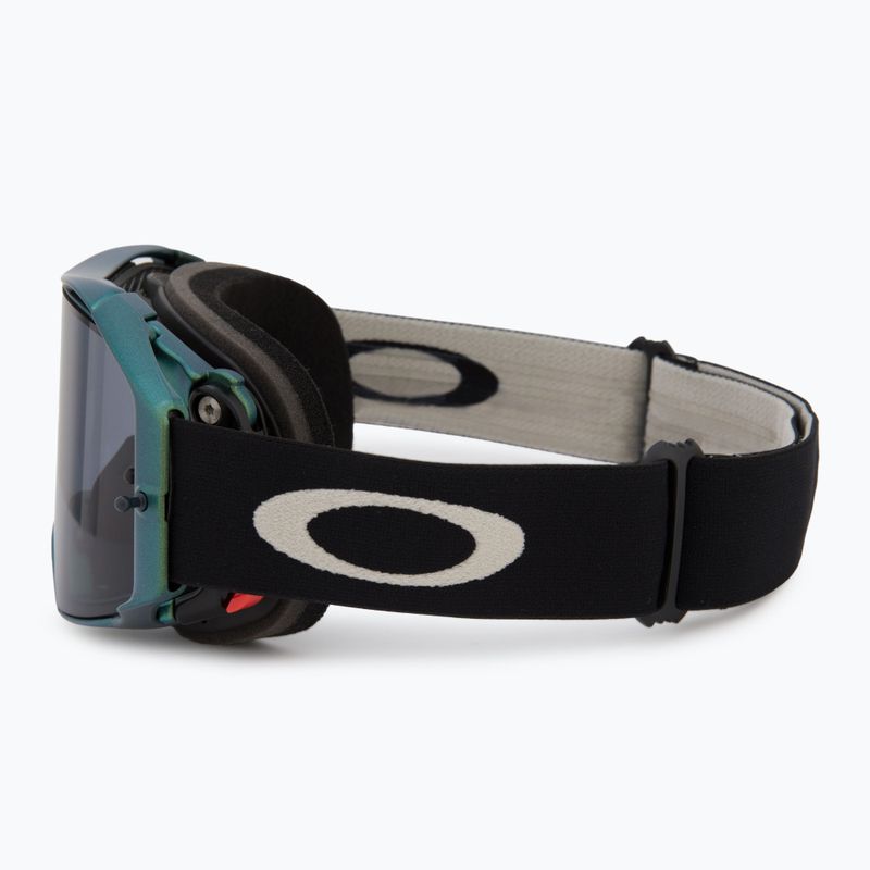 Окуляри велосипедні Oakley Airbrake MTB black green colorshift/light grey 4