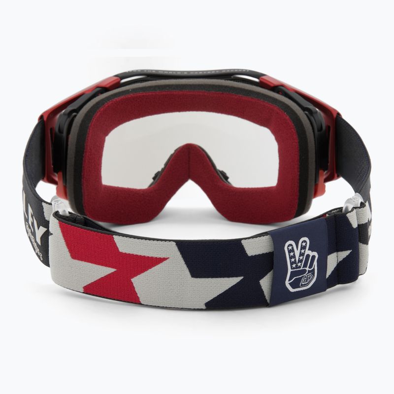 Окуляри велосипедні Oakley Airbrake MTB Troy Lee Designs rwb stars/clear 3