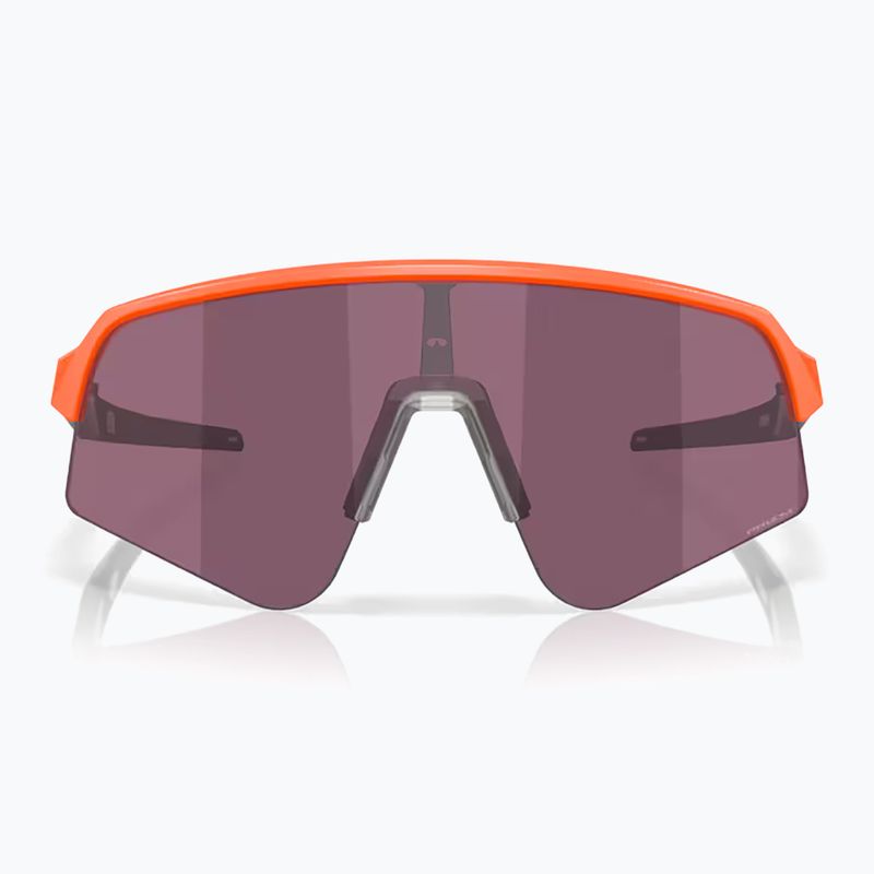 Сонцезахисні окуляри Oakley Sutro Lite Sweep матові неонові помаранчеві/призмові дорожні чорні 2