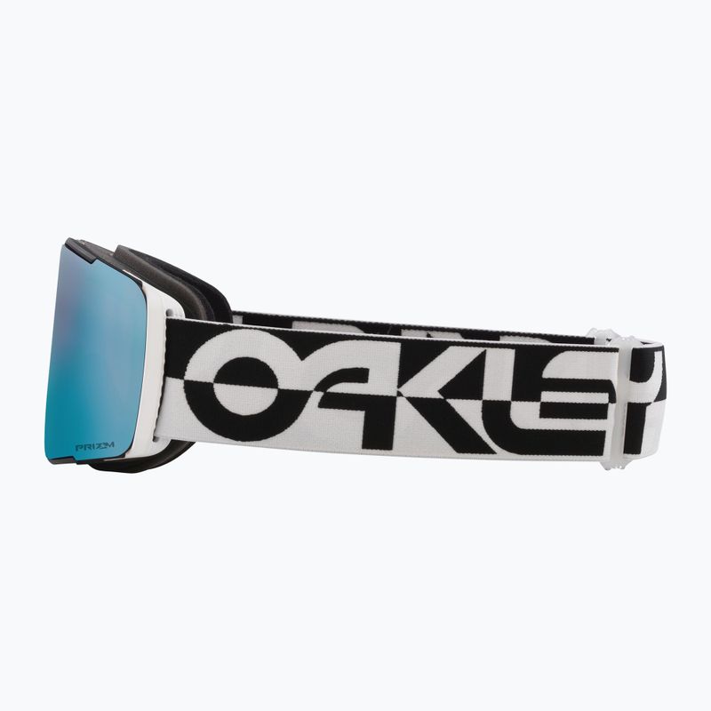 Окуляри гірськолижні Oakley Line Miner Pro л black white duality/prizm sapphire/prizm torch 4