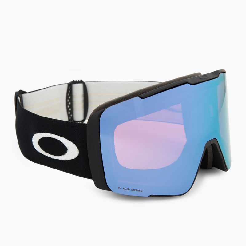 Окуляри гірськолижні Oakley Line Miner Pro л matte black/prizm sapphire/prizm iced 2