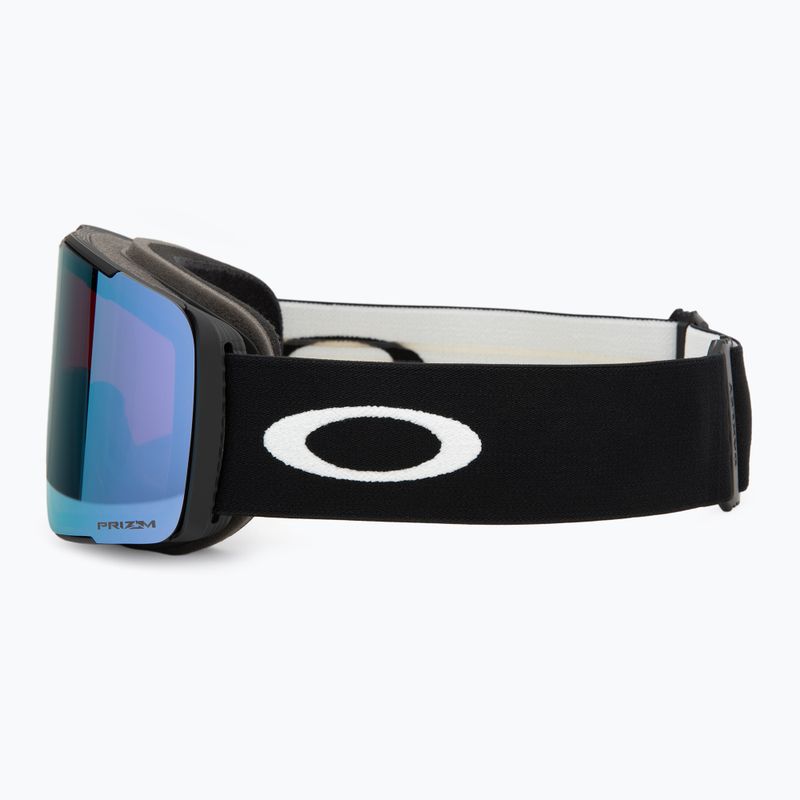 Окуляри гірськолижні Oakley Line Miner Pro л matte black/prizm sapphire/prizm iced 5
