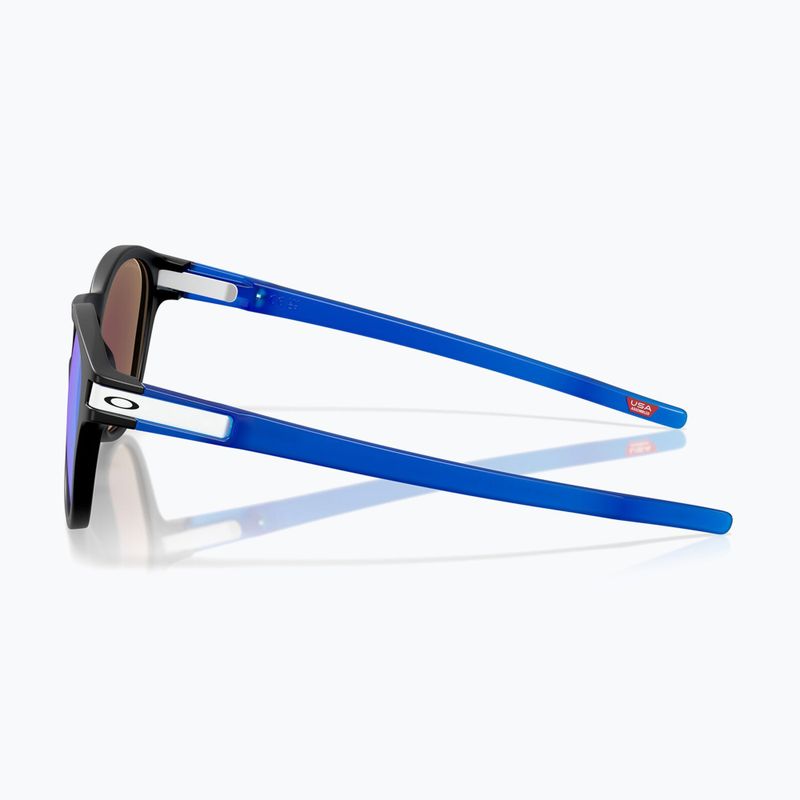 Окуляри сонцезахисні Oakley Latch matte black/prizm sapphire 6
