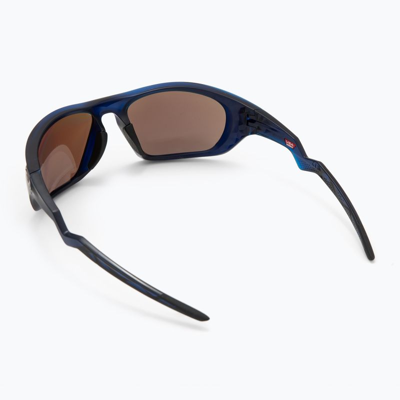 Окуляри сонцезахисні Oakley Lateralis matte trans blue/prizm deep water polarized 2