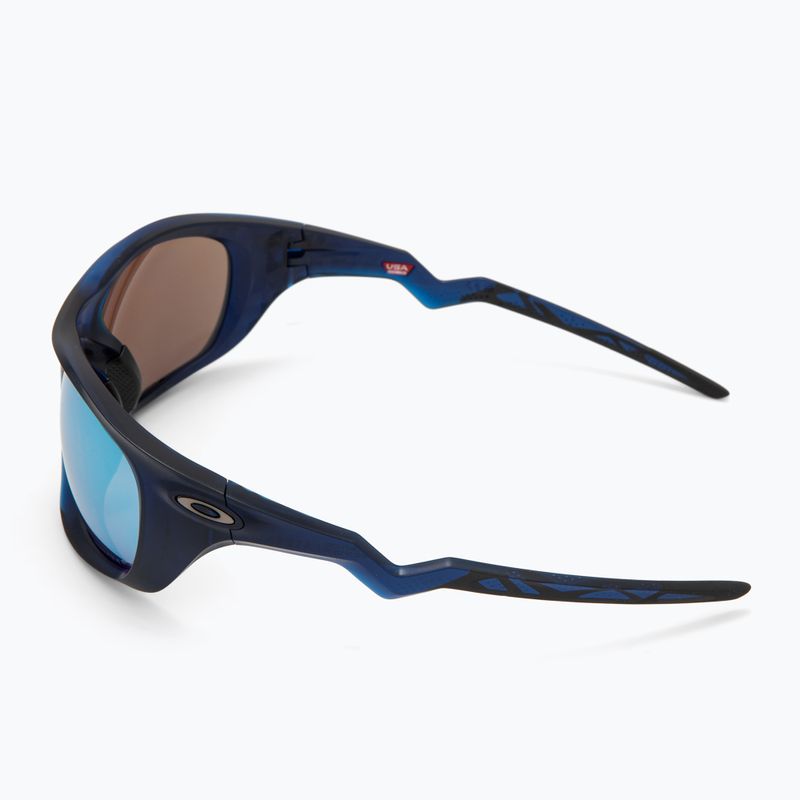 Окуляри сонцезахисні Oakley Lateralis matte trans blue/prizm deep water polarized 4