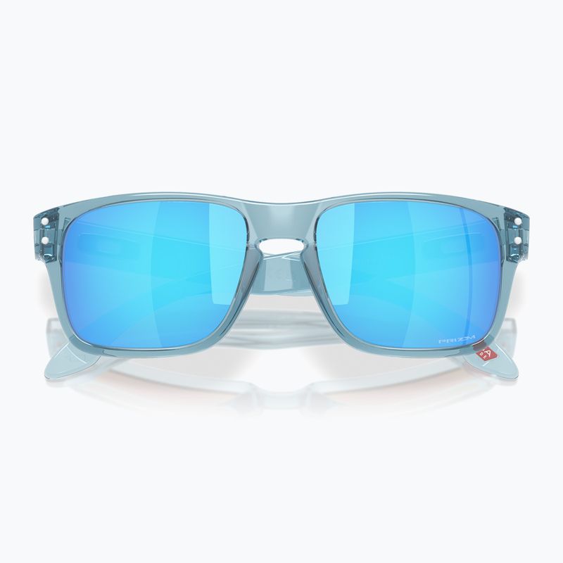Окуляри сонцезахисні дитячі Oakley Holbrook XXS transparent stonewash/prizm sapphire 5
