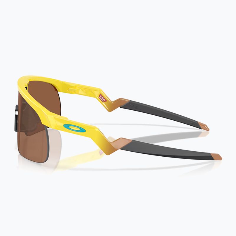 Дитячі сонцезахисні окуляри Oakley Resistor жовтий/призмовий вольфрам 5