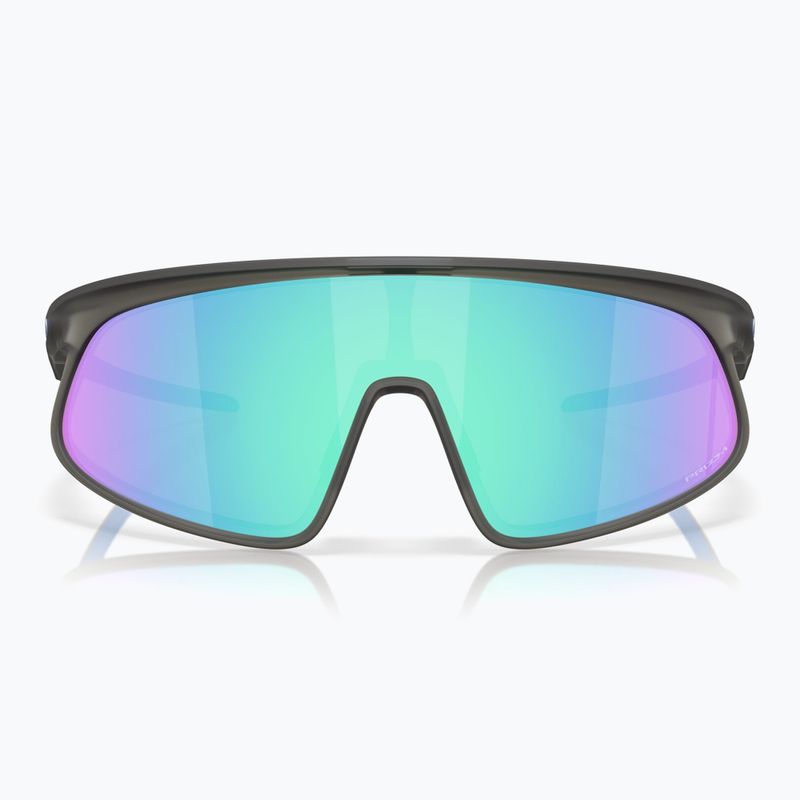 Сонцезахисні окуляри Oakley RSLV матово-сірі димчасті/призмові сапфірові 7