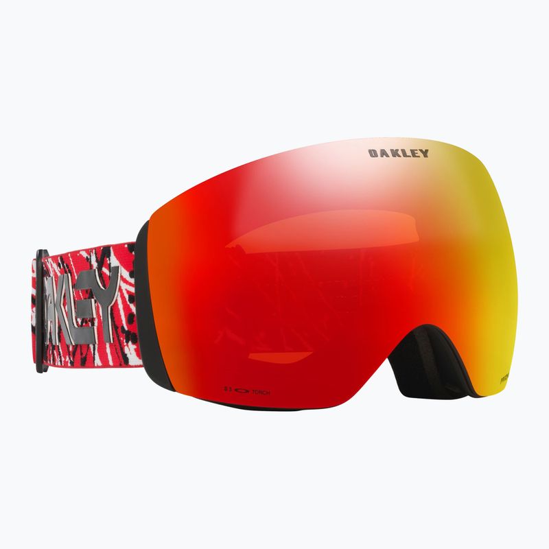 Окуляри гірськолижні Oakley Flight Deck L red eddie/prizm snow torch iridium