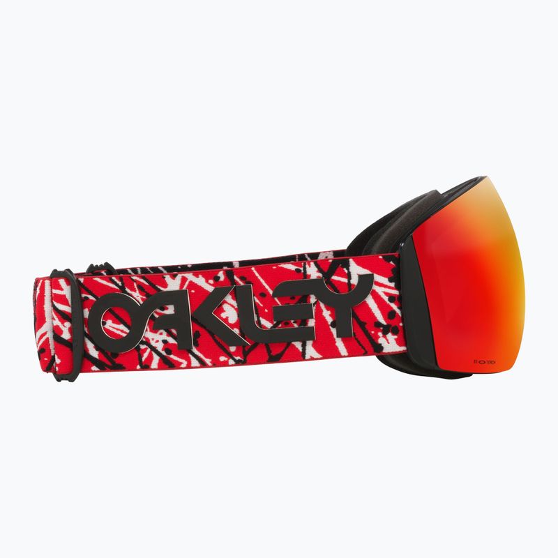 Окуляри гірськолижні Oakley Flight Deck L red eddie/prizm snow torch iridium 6