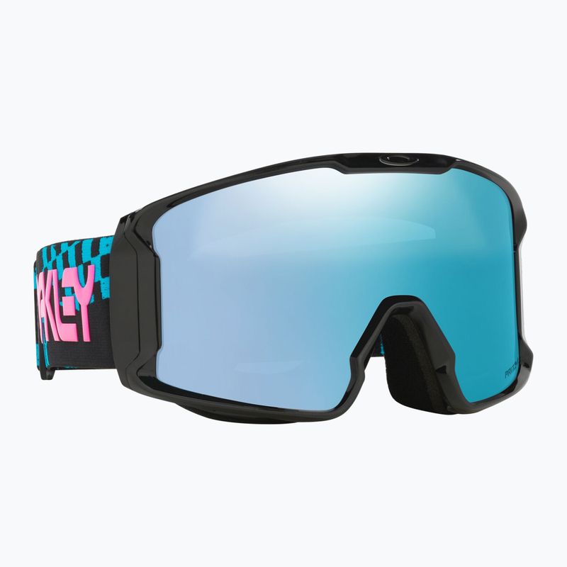 Гірськолижні окуляри Oakley Line Miner L chex black/prizm snow sapphire iridium