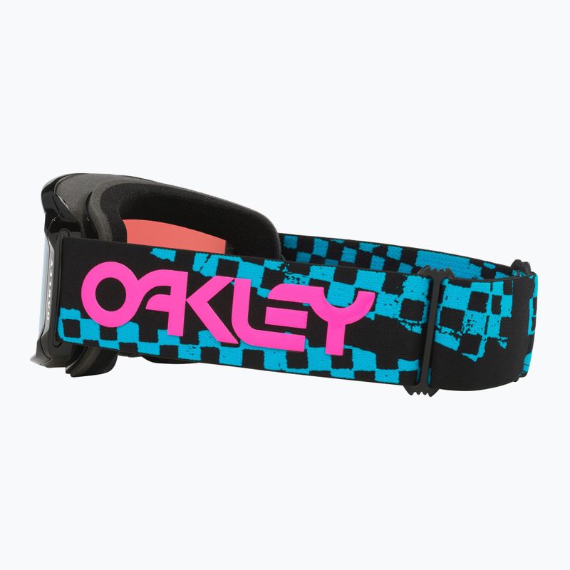Гірськолижні окуляри Oakley Line Miner L chex black/prizm snow sapphire iridium 7