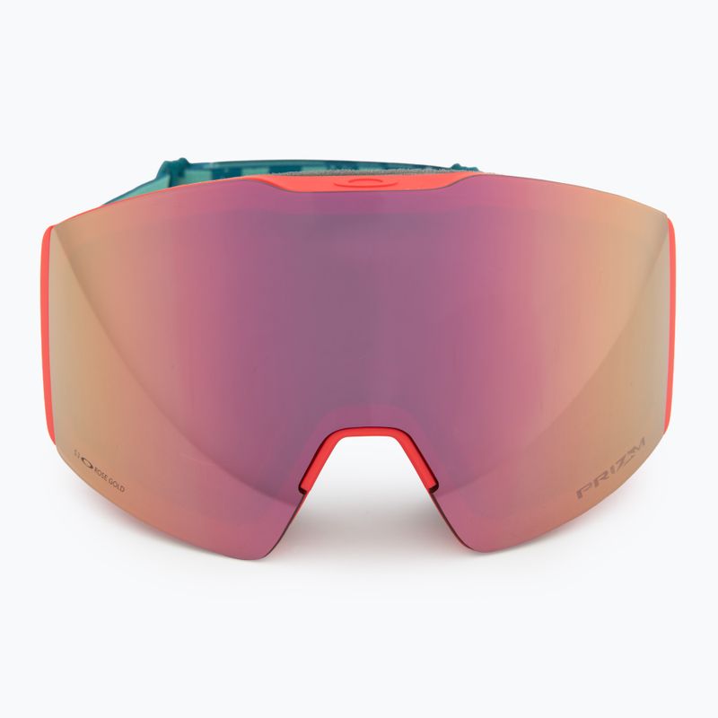 Лижні окуляри Oakley Fall Line M pacific chex/prizm snow rose gold iridium 2