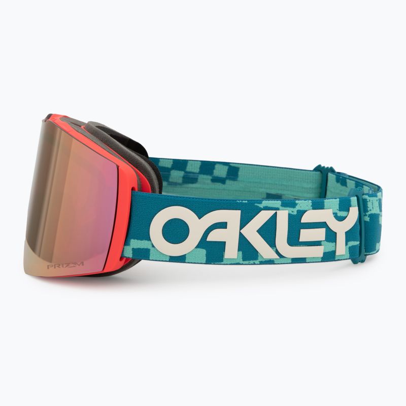 Лижні окуляри Oakley Fall Line M pacific chex/prizm snow rose gold iridium 4