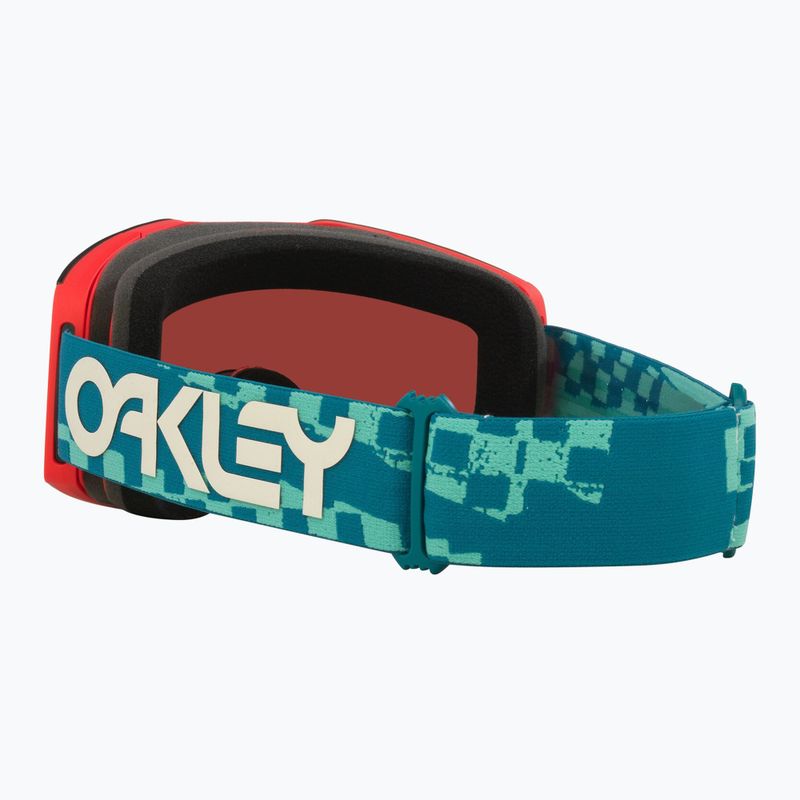 Лижні окуляри Oakley Fall Line M pacific chex/prizm snow rose gold iridium 4
