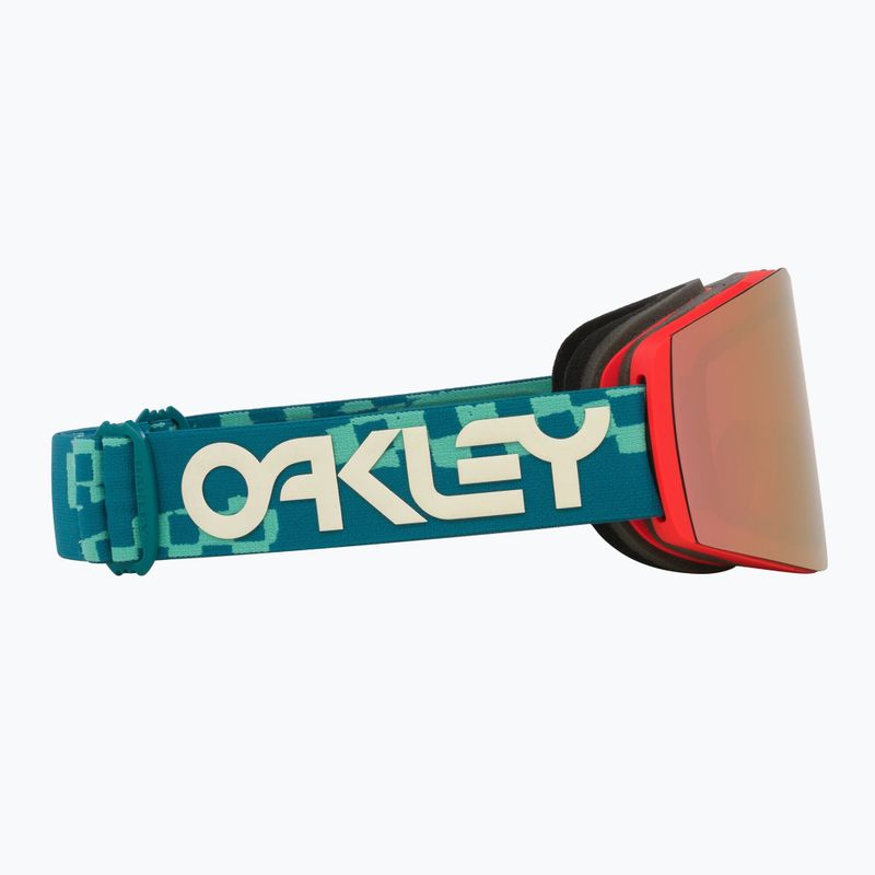 Лижні окуляри Oakley Fall Line M pacific chex/prizm snow rose gold iridium 6