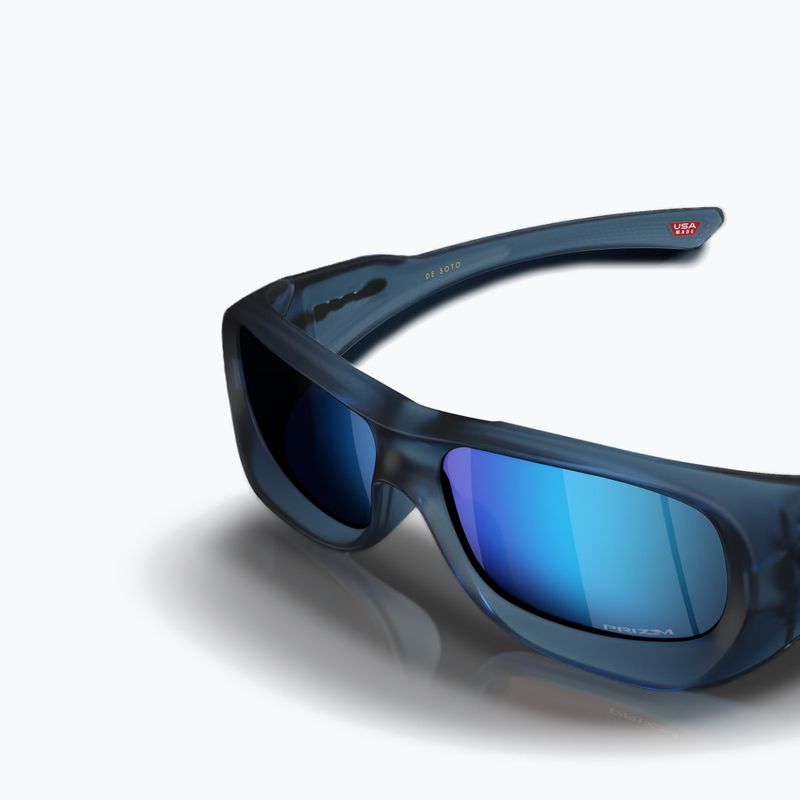 Окуляри сонцезахисні Oakley De Soto matte trans stonewash 5