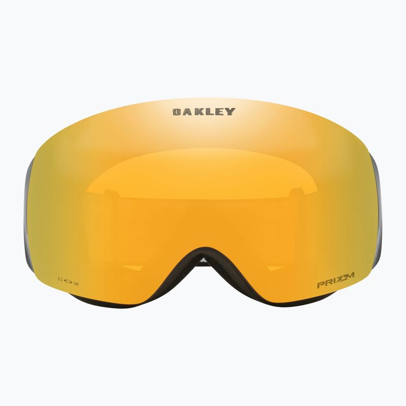 Окуляри гірськолижні Oakley Flight Deck M matte black/prizm 24k iridium 7