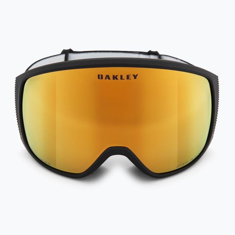 Окуляри гірськолижні Oakley Flight Tracker M matte black/prizm 24k iridium 2