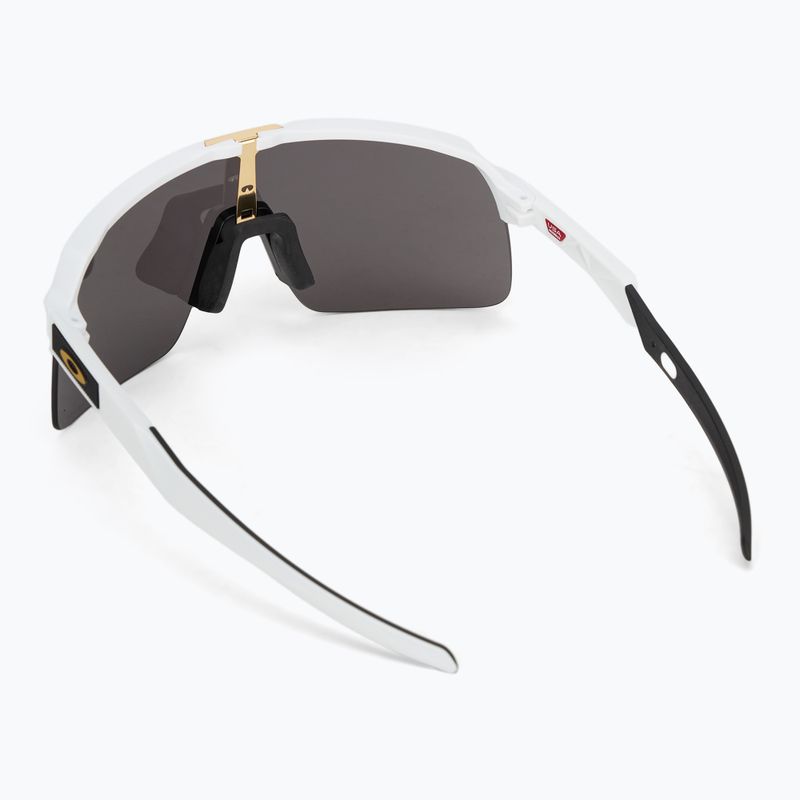 Сонцезахисні окуляри Oakley Sutro Lite PC матові білі/призмові чорні 2