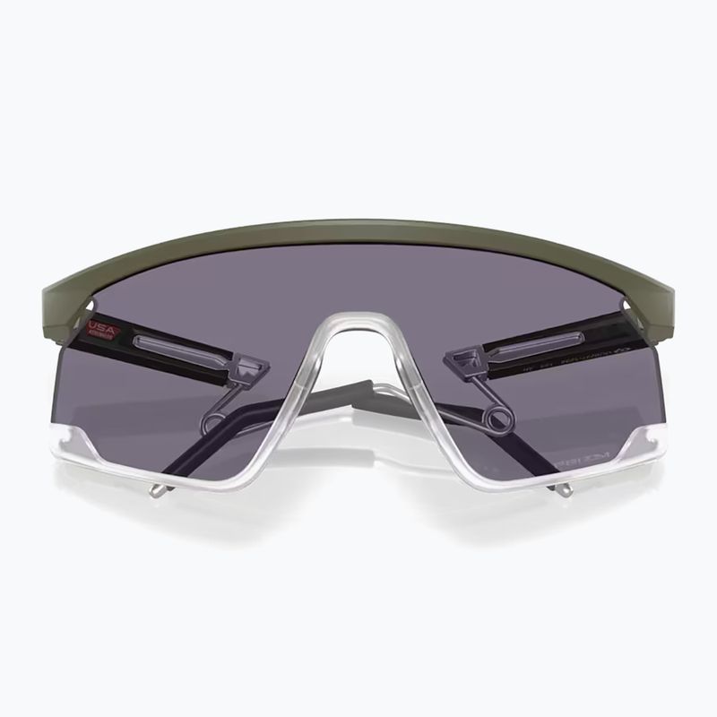 Сонцезахисні окуляри Oakley Bxtr Metal матовий мох/призма сірі 3