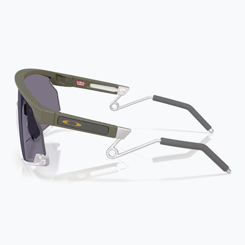 Сонцезахисні окуляри Oakley Bxtr Metal матовий мох/призма сірі 5