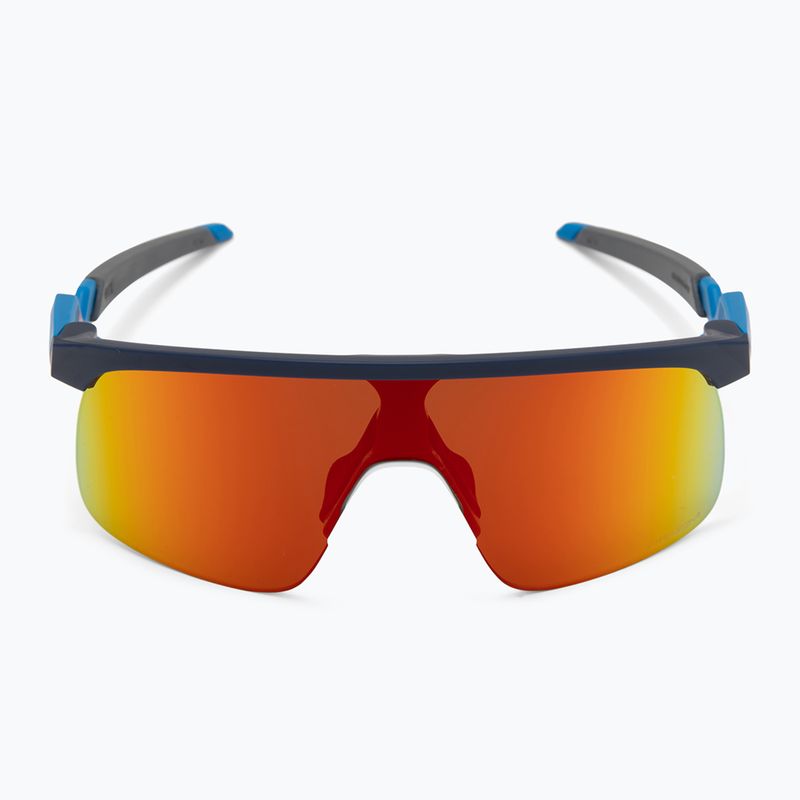 Дитячі сонцезахисні окуляри Oakley Resistor матовий темно-синій/призмовий рубін 3