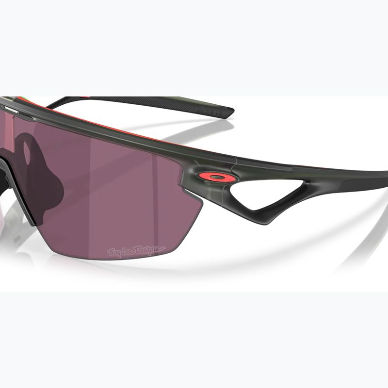 Сонцезахисні окуляри Oakley Sphaera Troy Lee Designs матові оливкові чорнило/призма дорожні чорні 6