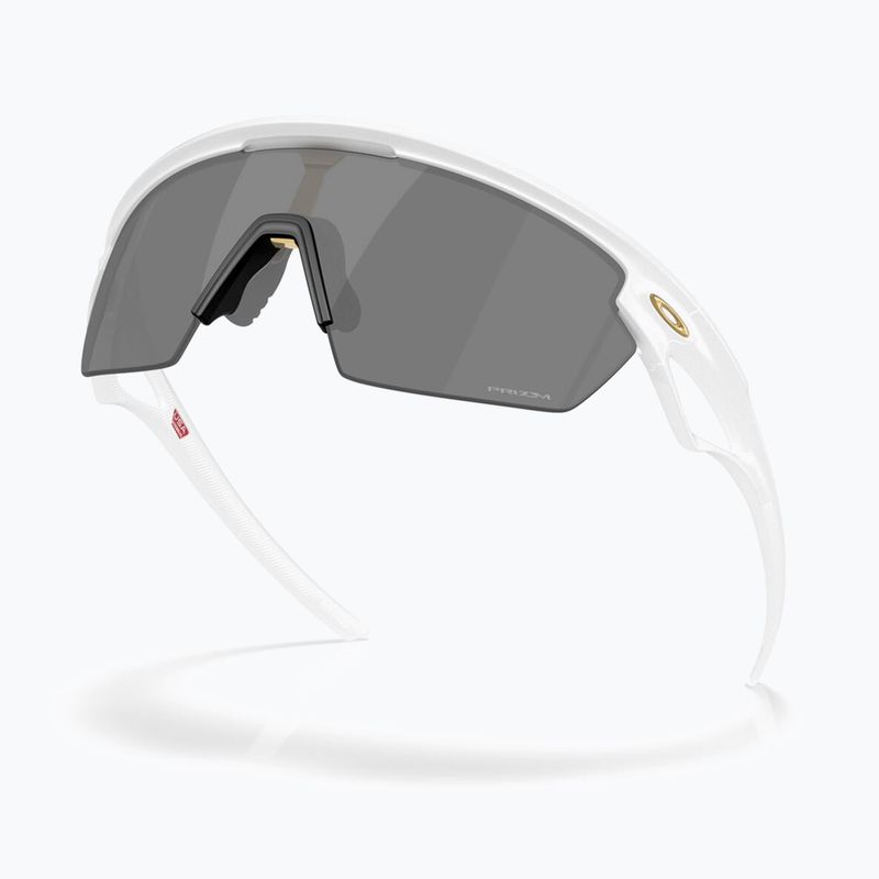 Сонцезахисні окуляри Oakley Sphaera PC матові білі/призмові чорні 2
