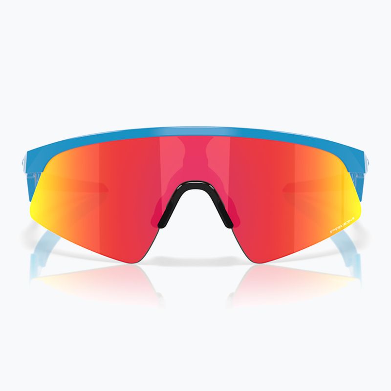 Oakley Resistor Sweep дитячі сонцезахисні окуляри поліровані небесно-блакитні/призмові рубінові 2