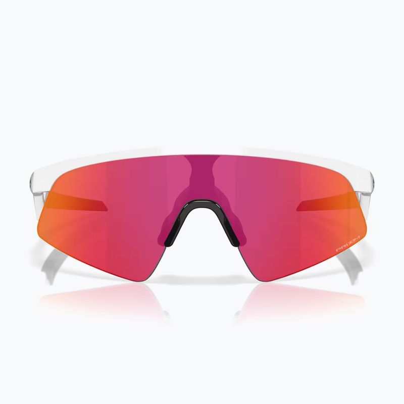 Окуляри сонцезахисні дитячі Oakley Resistor Sweep polished white/prizm field 6