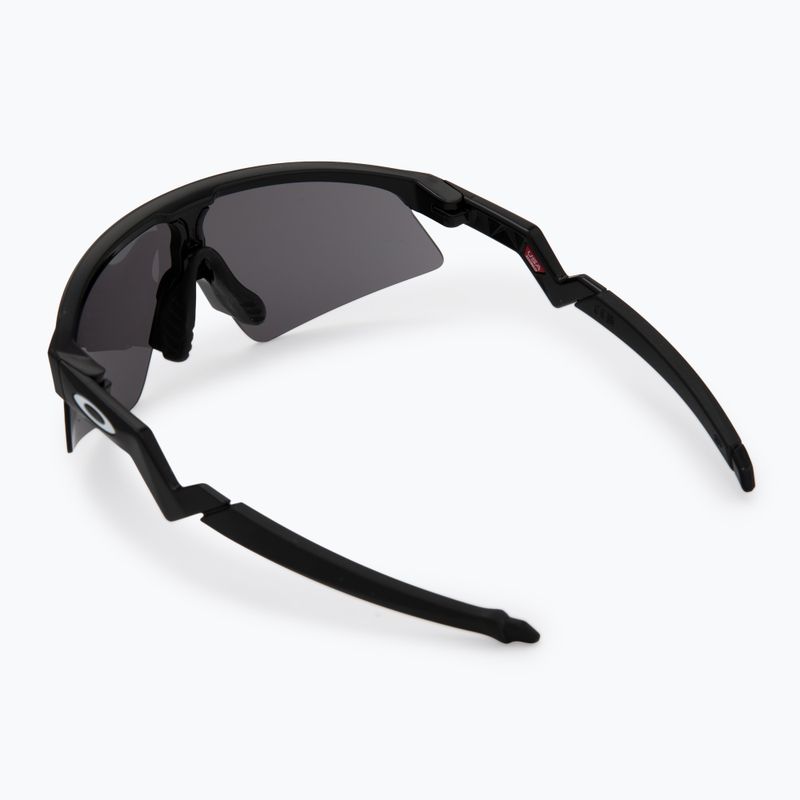 Окуляри сонцезахисні дитячі Oakley Resistor Sweep polished black/prizm grey 2
