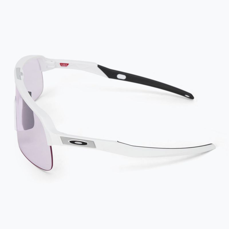 Сонцезахисні окуляри Oakley Sutro Lite S матові білі/призмові для низького освітлення 4