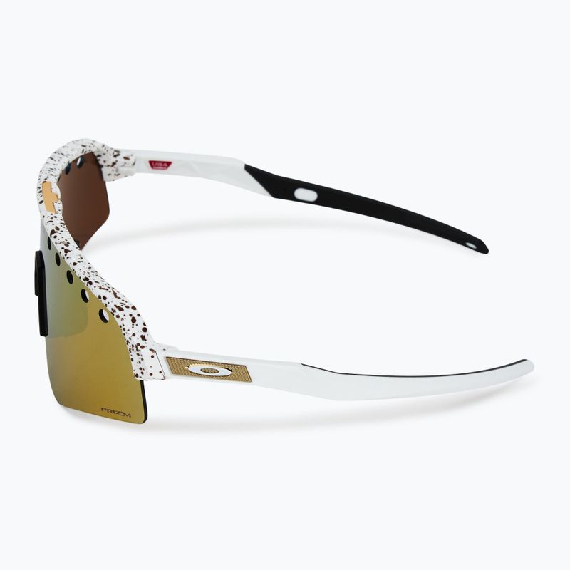 Окуляри сонцезахисні Oakley Sutro Lite Sweep Mathieu Van Der Poel bronze splatter/prizm 24k 4